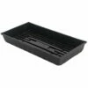 Endurance Deep Tray (No Holes), Black – 4 Count -Johnny's Selected Seeds Shop 06343 01 endurance deep tray black