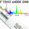 SunBlaster Replacement T5HO Lamp – 48", 1 Count 1 SunBlaster Replacement T5HO Lamp – 48", 1 Count -Johnny's Selected Seeds Shop 06735 01 48 bulb