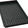 Lightweight Shallow Trays (with Holes) – 100 Count -Johnny's Selected Seeds Shop 07290 01 blackshallowtray