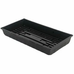 Endurance Deep Tray (No Holes), Black – 24 Count